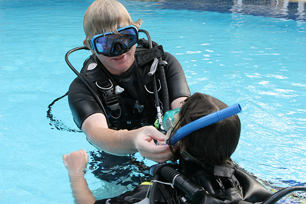 Learn to dive today and be qualified to dive to dive to 18m